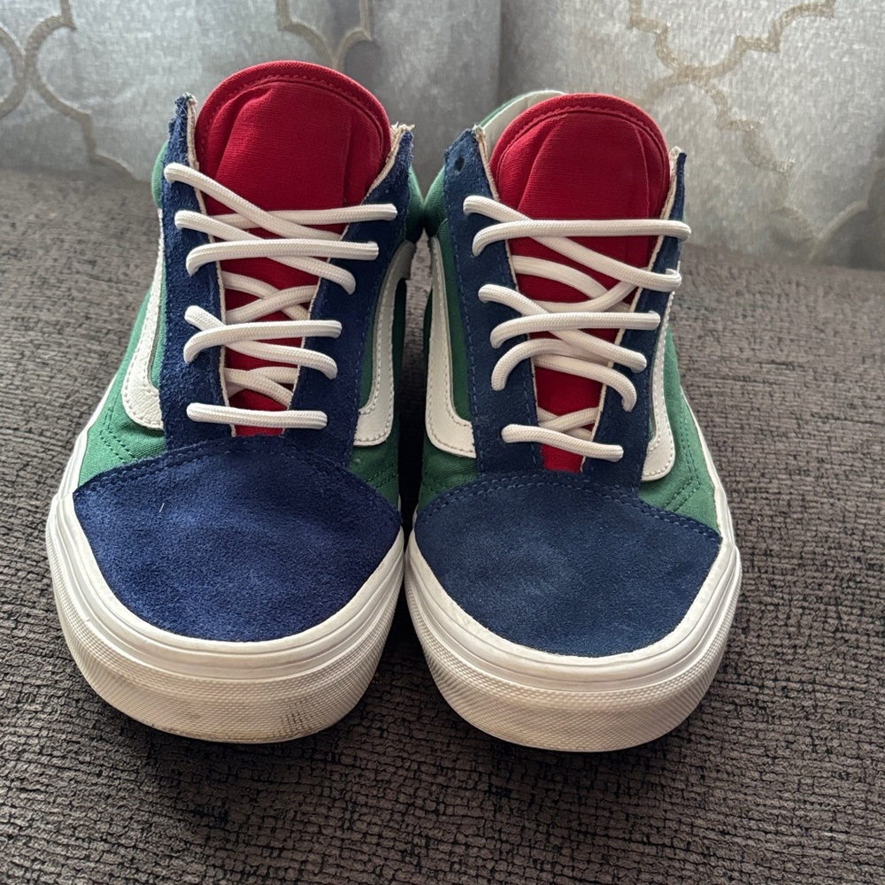 Vans Multicolor Sneakers - Red, Blue, Green